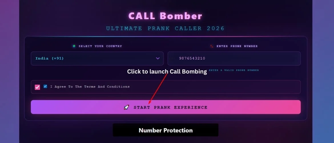 Call Bomber Step 4