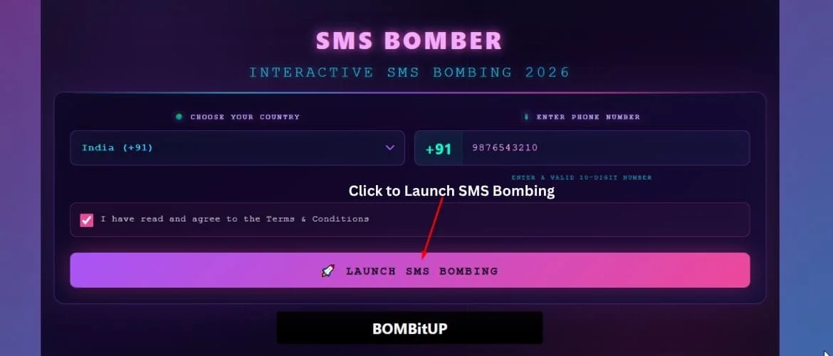 SMS Bomber Step 4